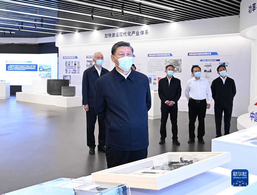 习近平在内蒙古考察时强调　把握战略定位坚持绿色发展　奋力书写中国式现代化内蒙古新篇章